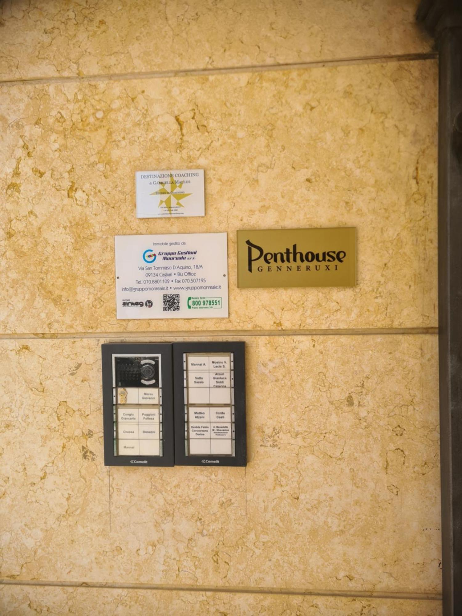 Hotel Penthouse Genneruxi Cagliari Zewnętrze zdjęcie